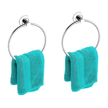Pack of 2 Stainless Steel Napkin Hanger for Bathroom/Towel Holder for Wash Basin/Napkin Holder/Bathroom Accessories
