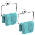 Pack of 2 Stainless Steel Napkin Hanger for Bathroom/Towel Holder for Wash Basin/Napkin Holder/Bathroom Accessories